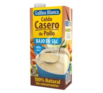 CALDO DE POLLO BAJO EN SAL GALLINA BLANCA Brick 1L