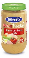 Comprar Potito hero baby trocitos verduras de la huerta con pollo