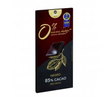 CHOCOLATE NEGRO 85% SIN AZUCAR ALTEZA 100gr