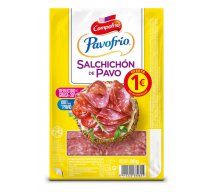 SALCHICHON PAVOFRIO 100% PAVO 80grs