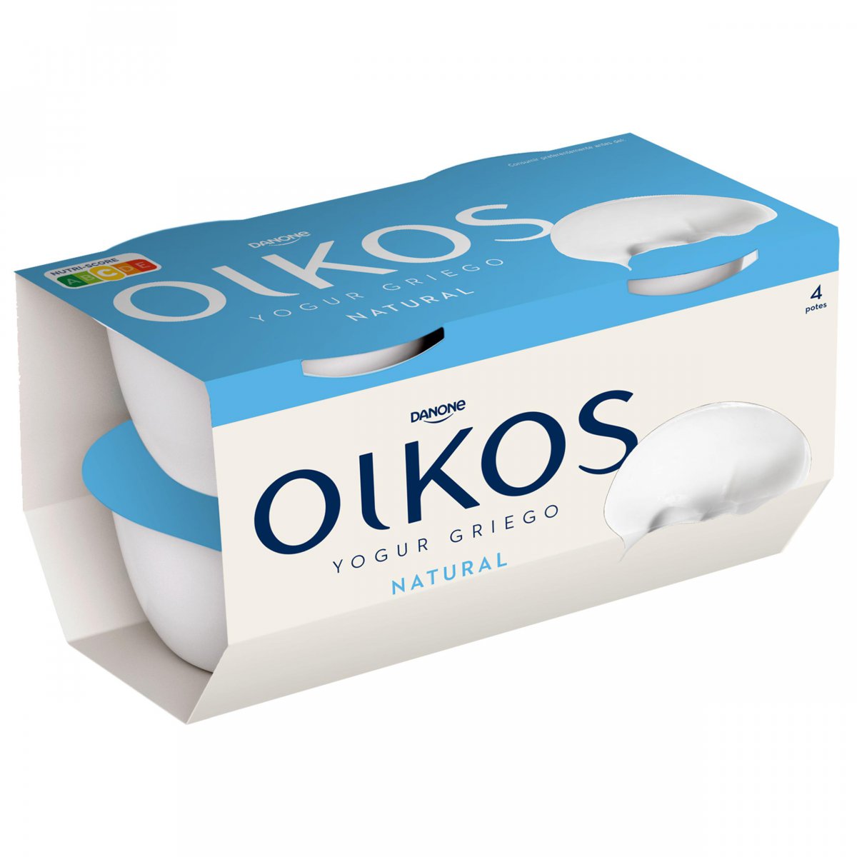 Comprar Yogur natural oikos danone 4x110gr en Cáceres