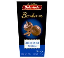 Bombones Chocolate Negro Sin Azúcar - Confitería Delaviuda