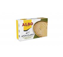 ATUN CLARO EN ACEITE DE OLIVA VIRGEN ALBO Pe.82gr