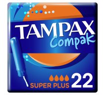 TAMPON TAMPAX COMPAK SUPER PLUS 22ud